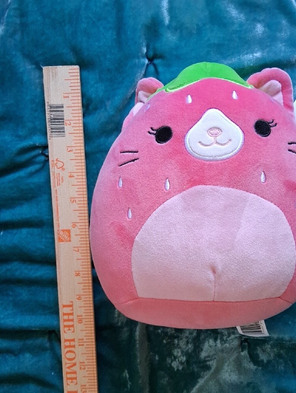 Squishmallows Pink Strawberry Cat Squishmallow "Olma" NWTs! - Picture 11 of 11